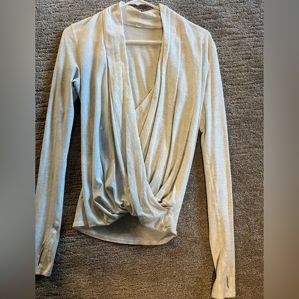 Lululemon Wrap Blouse Size 2